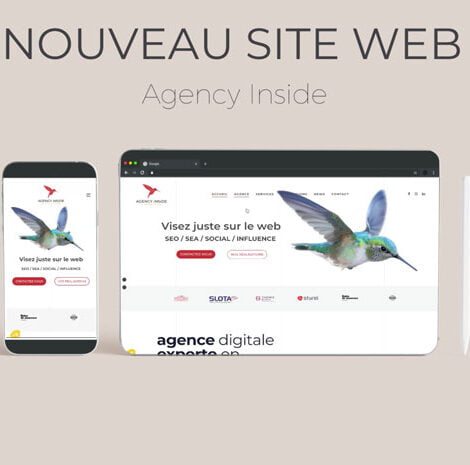nouveau site web