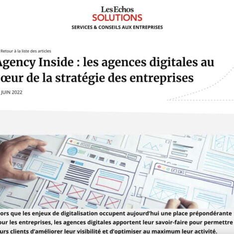 les echos agency inside agence digitale